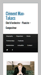 Mobile Screenshot of clementmaotakacs.com